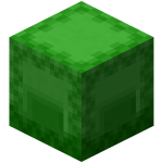 Lime Shulker Box in Minecraft