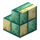 Amazonite Brick Stairs in Minecraft