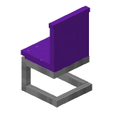 Purple Modern Chair Mainkraftā