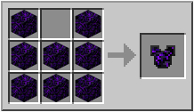 How to craft crying obsidian chestplate in Minecraft