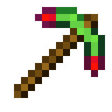 T1 Flame Pickaxe in Minecraft