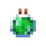 Lingering Potion of Leaping in Minecraft