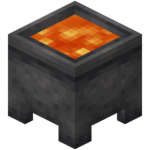 Lava Cauldron in Minecraft