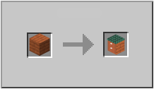How to craft acacia kitchen cabinet in Minecraft