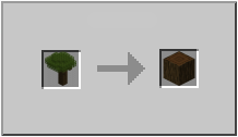 Как сделать бревно тёмного дуба в Майнкрафт