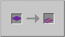 Как сделать purple awning в Майнкрафт