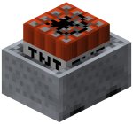 Minecart with TNT in Minecraft