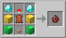 How to craft mooshroom spawn egg in Minecraft