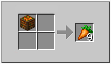 How to craft carrot in Minecraft