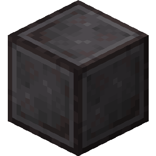 Block of Netherite in Minecraft