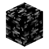 Cracked bedrock in Minecraft