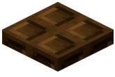 Dark Oak Trapdoor in Minecraft