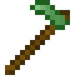 Emerald_lol Hoe in Minecraft