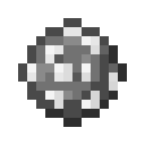 Firework star (white dye, burst, twinkle) in Minecraft