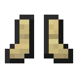 Birch Wood Boots in Minecraft