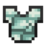 Prismarine Crystal Chestplate in Minecraft