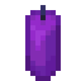 Purple Candle in Minecraft