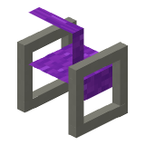 Purple Modern Sofa in Minecraft