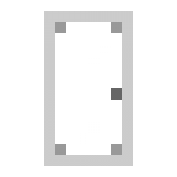 Glass Door in Minecraft
