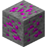 Pink Diamond Ore in Minecraft
