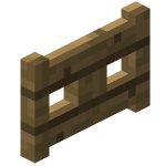 Oak Fence Gate in Minecraft