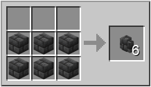 Deepslate Brick Wall | How to craft deepslate brick wall in Minecraft ...