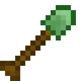 Green Shovel in Minecraft