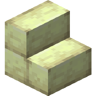 End Stone Brick Stairs in Minecraft