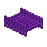 Purple Discholder in Minecraft
