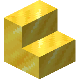 Polished Gold Stair in Minecraft