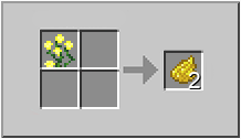 How to craft yellow dye in Minecraft