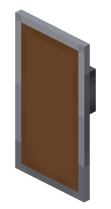 Brown Shield in Minecraft