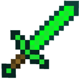 Emerald Sword в Майнкрафте