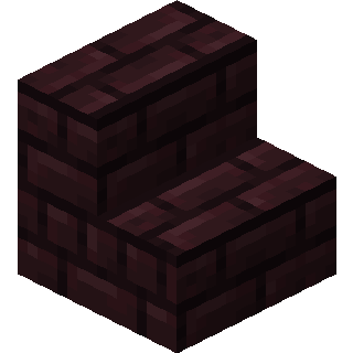 Nether Brick Stairs in Minecraft