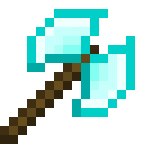 Diamond Double Axe в Майнкрафте