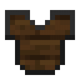 Dark Oak Wood Chestplate in Minecraft