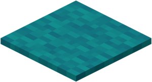 Cyan Carpet in Minecraft