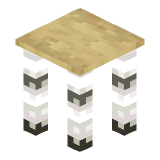 Birch Table in Minecraft