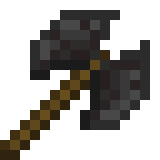 Netherite Double Axe in Minecraft