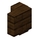 Dark Oak Wall in Minecraft