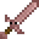 Pig Sword in Minecraft
