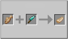 How to craft raw cod slice in Minecraft
