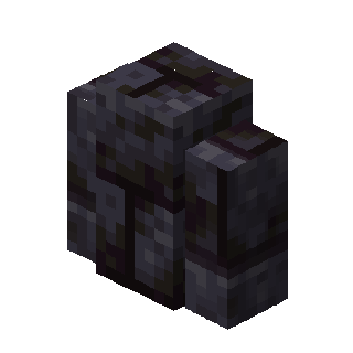 Polished Blackstone Brick Wall in Minecraft