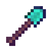Enchanted Diamond Shovel in Minecraft