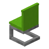 Lime Modern Chair в Майнкрафте