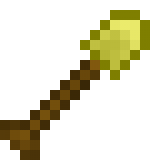 Yellowspider Shovel in Minecraft