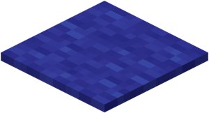 Blue Carpet in Minecraft