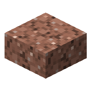 Granite Slab in Minecraft