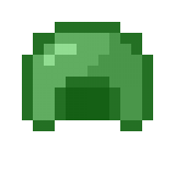 Emerald Helmet in Minecraft