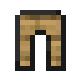 Oak Wood Leggings in Minecraft